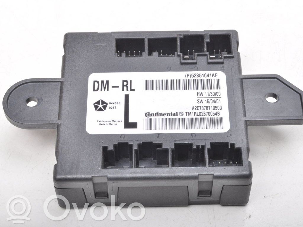 Unité de commande module de porte   52851641AF