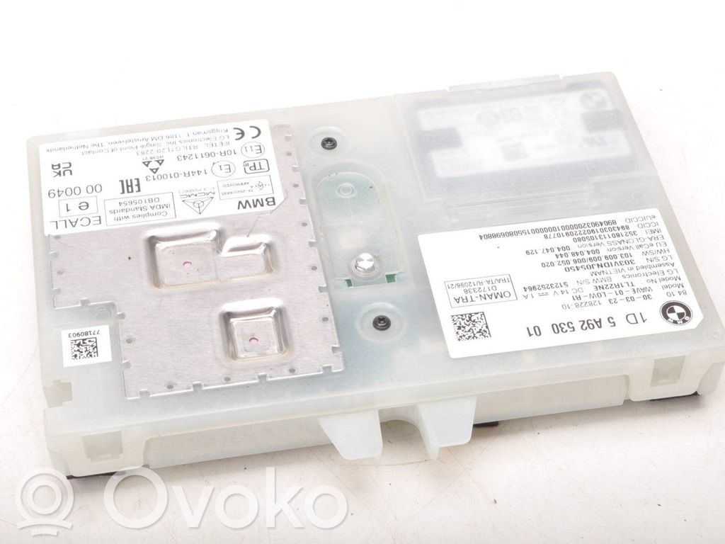 Other control units/modules   5A92530