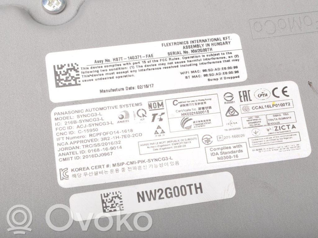 Ford Focus Unité / module navigation GPS 