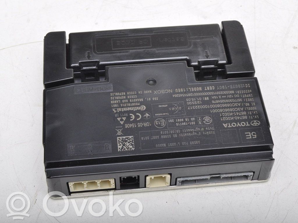 Toyota Yaris Otras unidades de control/módulos 