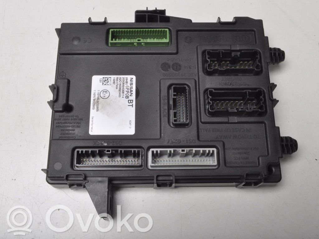 Nissan Qashqai Central body control module 
