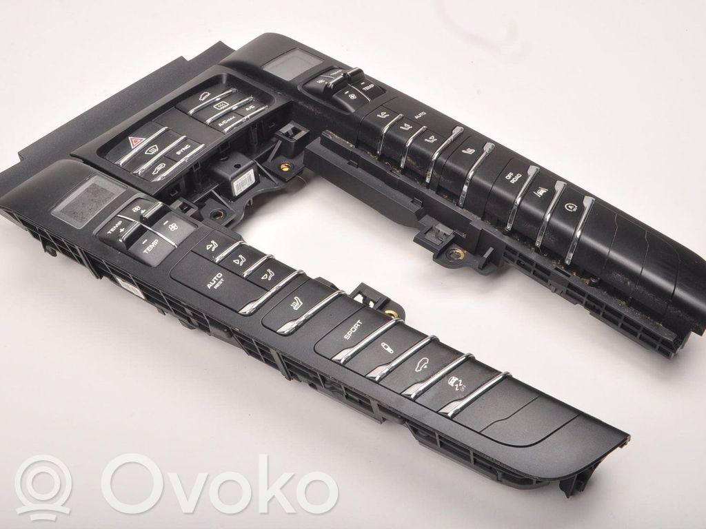 Porsche Cayenne (9Y0 9Y3) Konsola środkowa / Panel sterowania 