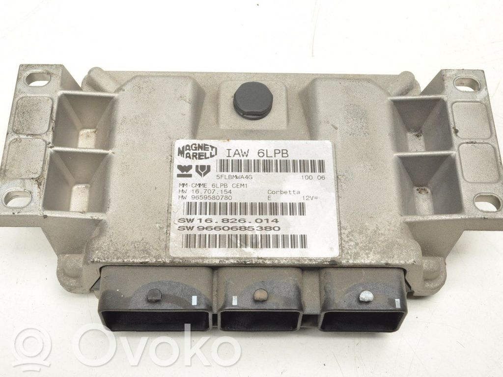 Peugeot 407 Engine control unit/module ECU 