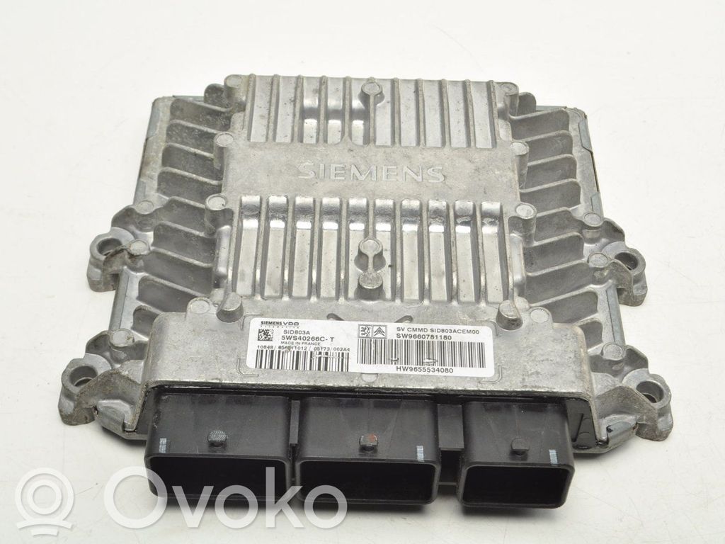 Peugeot 407 Unitate control motor/modul ECU 