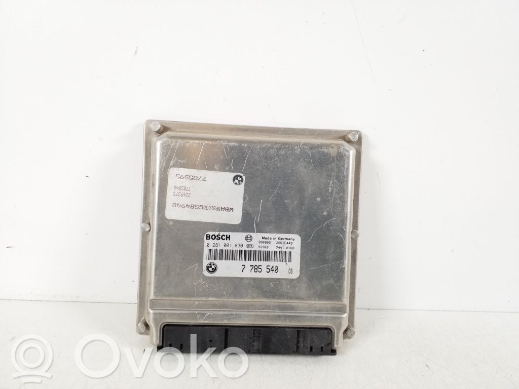 BMW 5 E39 Engine control unit/module 