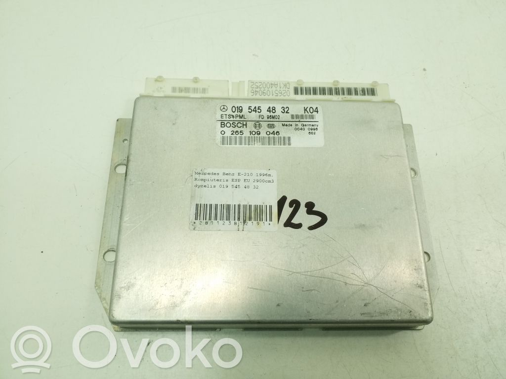 Mercedes-Benz E W210 ESP (stability system) control unit 