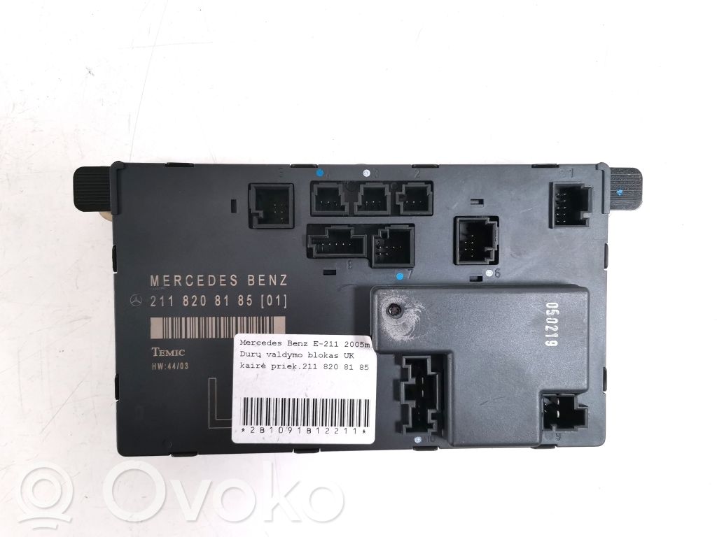 Mercedes-Benz E W211 Door control unit/module 
