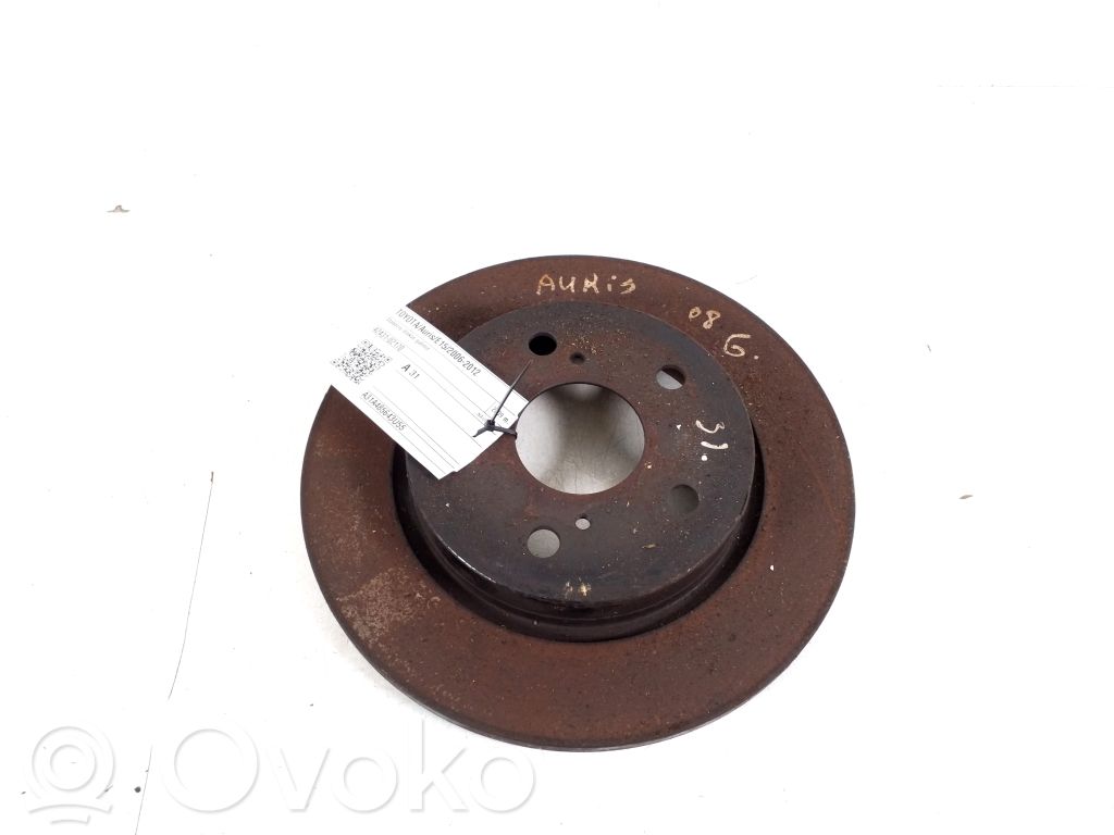 Toyota Auris 150 Bremsscheibe hinten 