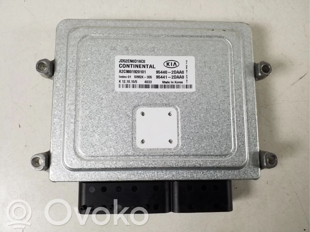 KIA Ceed Engine control unit/module 