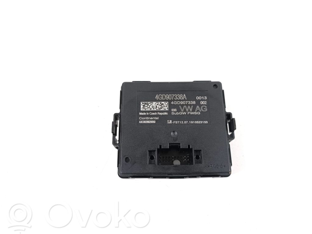 Other control units/modules   4GD907338A