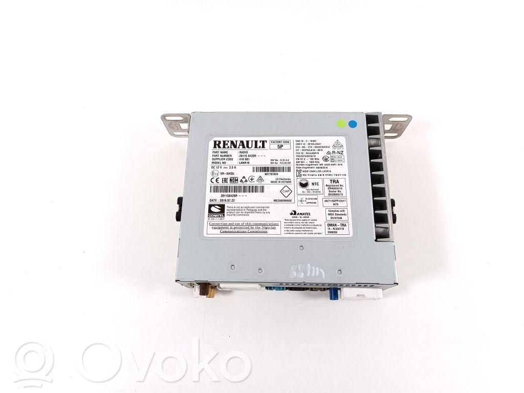 Renault Kadjar Radio/CD/DVD/GPS head unit 