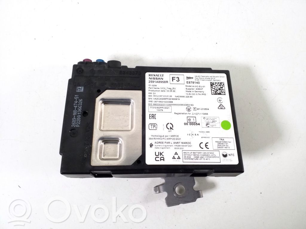Renault Megane E-Tech Other control units/modules 