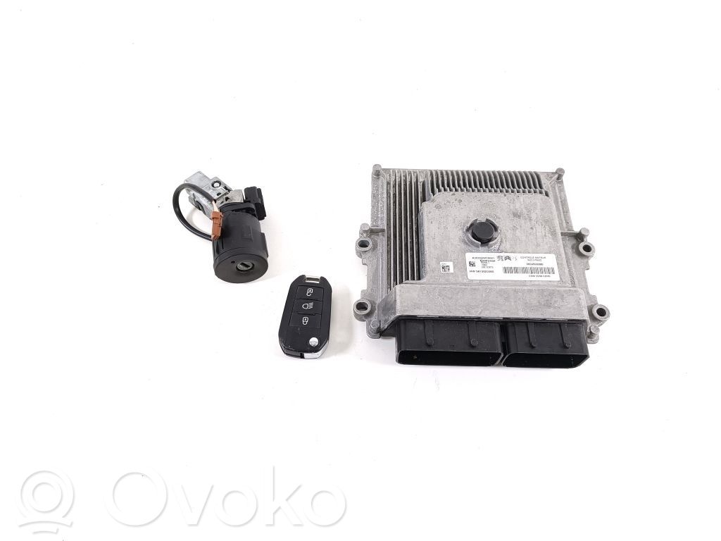 Peugeot 3008 II Engine ECU kit and lock set 
