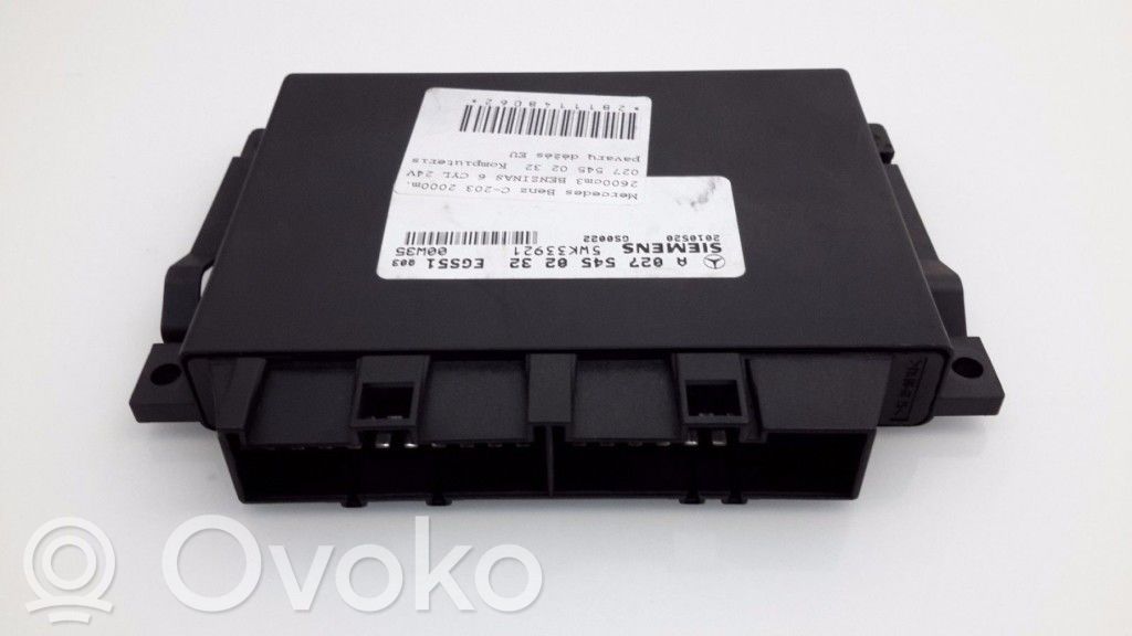 Mercedes-Benz C W203 Gearbox control unit/module 