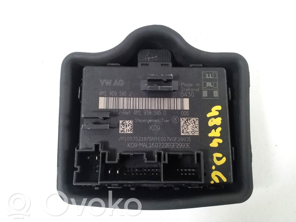 Audi A6 S6 C8 4K Door control unit/module 