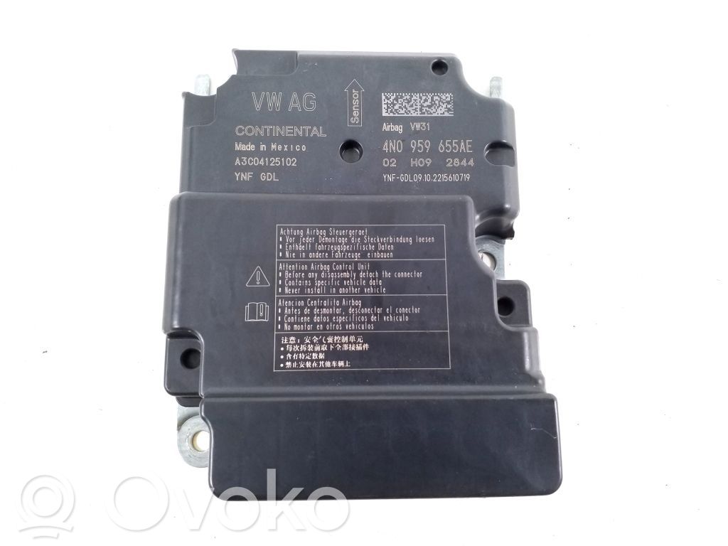 Audi A6 S6 C8 4K Airbag control unit/module 