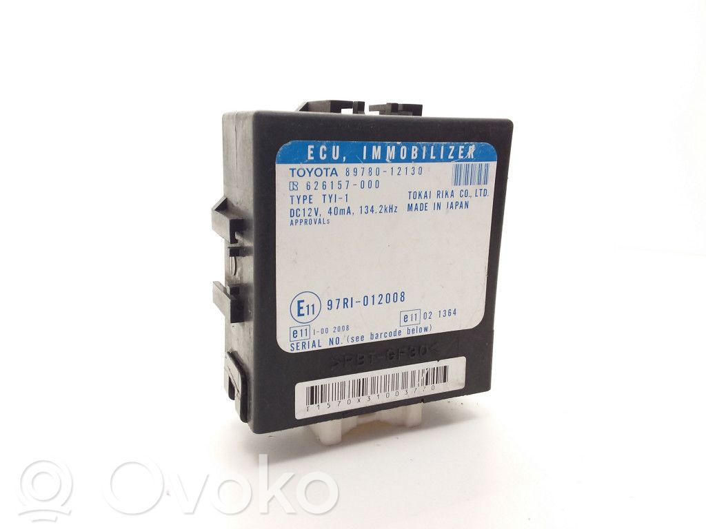 Immobilizer control unit/module   8978012130,626157000,97RI012008