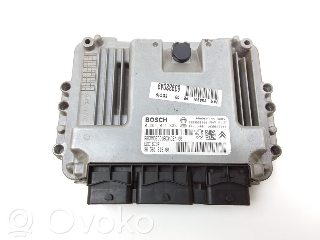 Peugeot 307 Engine control unit/module 