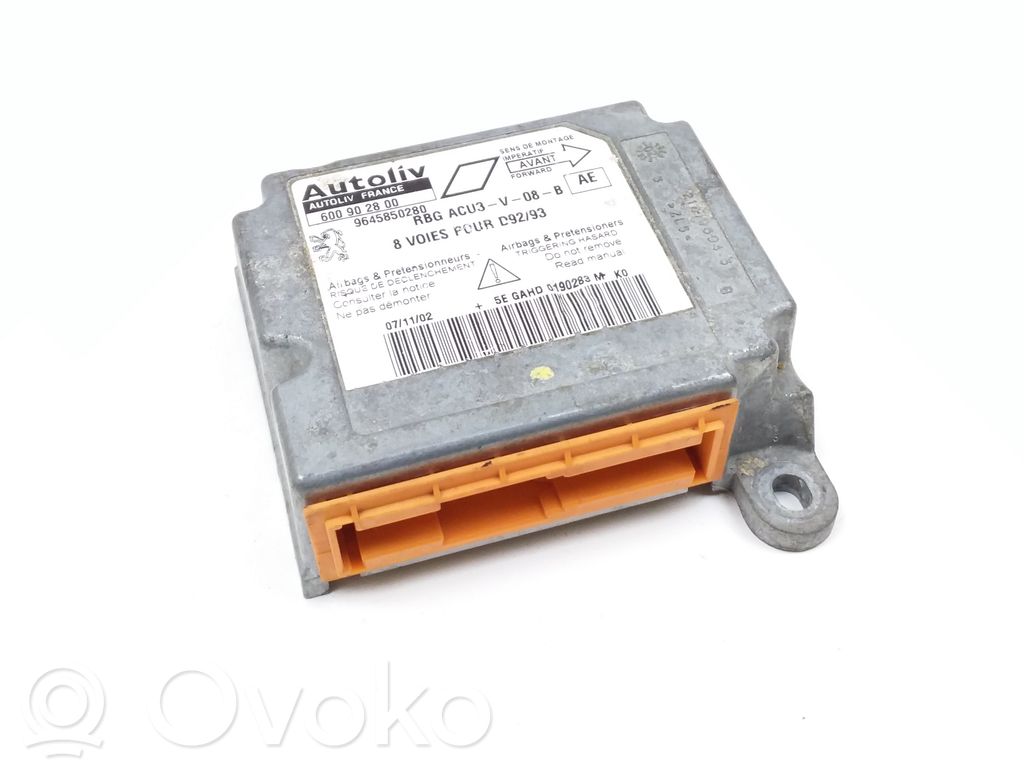 Peugeot 406 Airbag control unit/module 