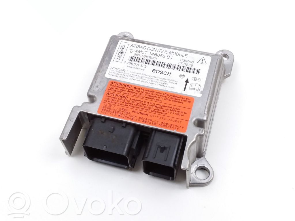 Airbag control unit/module   4M5T14B056BJ,0285001552