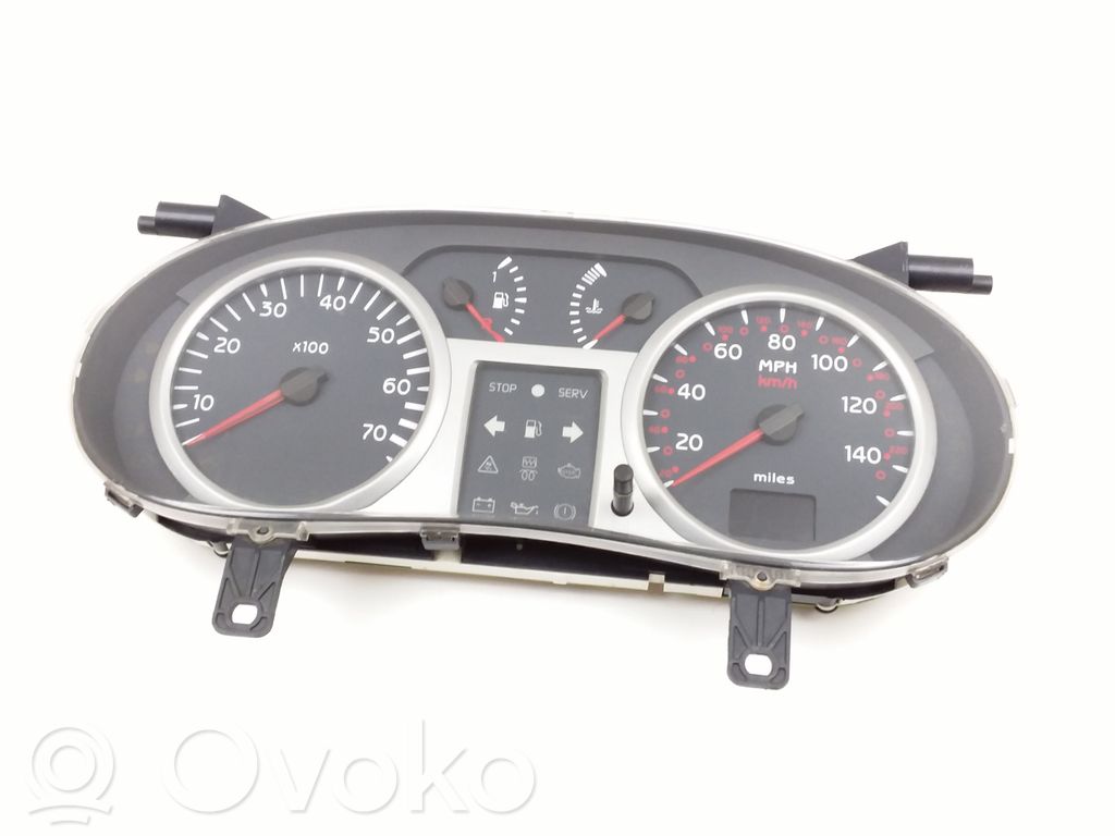 Renault Clio II Speedometer (instrument cluster) 