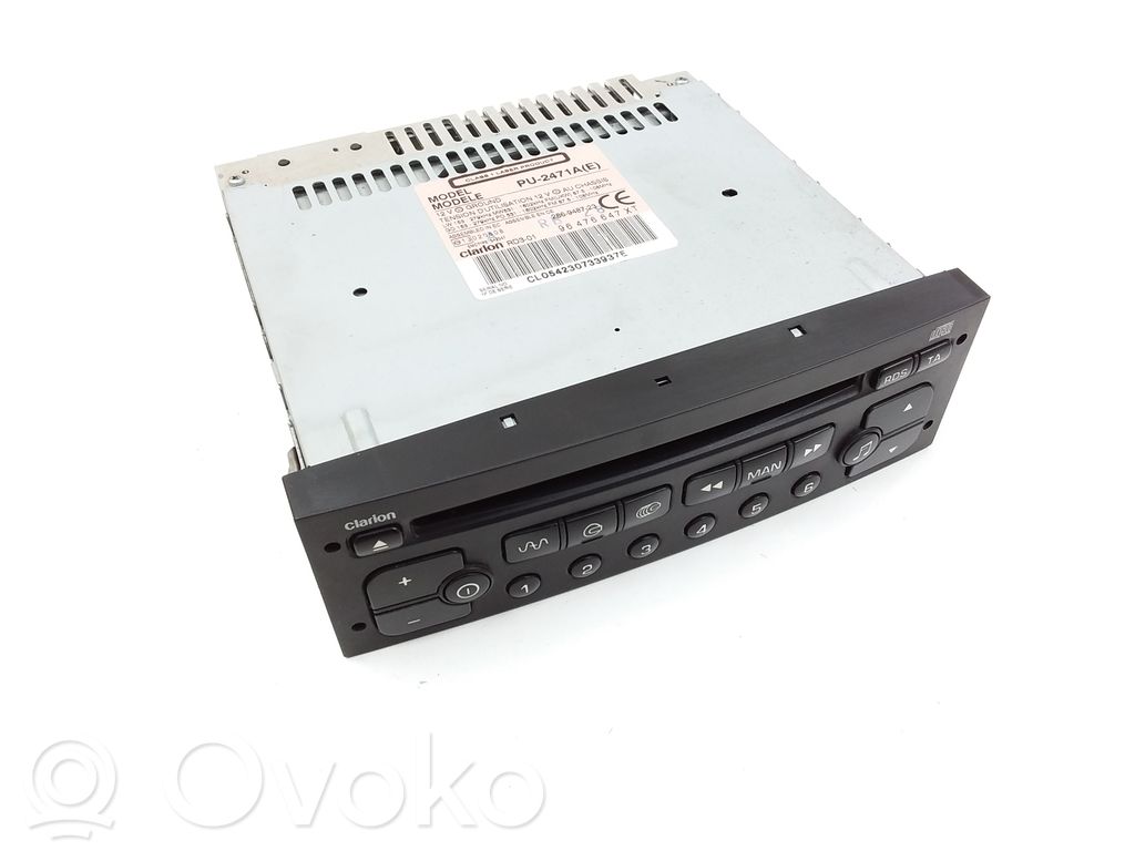 Citroen C3 Radio/CD/DVD/GPS head unit 