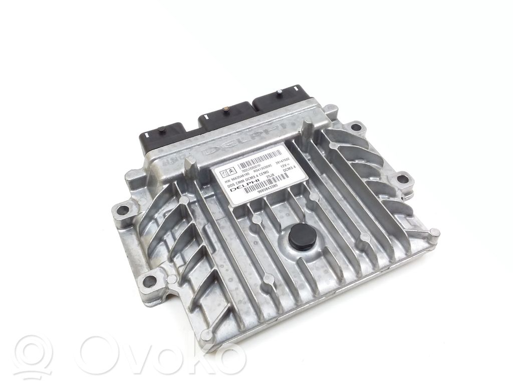 Engine control unit/module   9663548180,9665843380,R0413C009C,DCM34