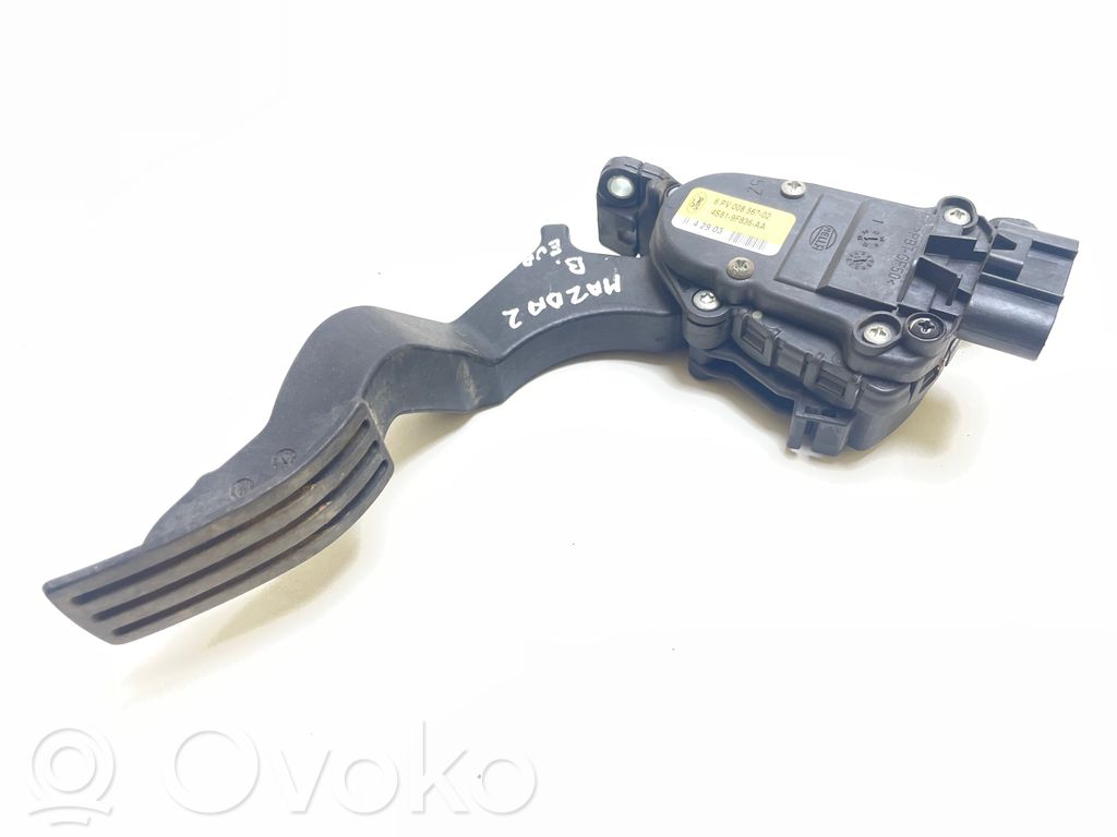 Accelerator throttle pedal   4S619F836AA,6PV00856702