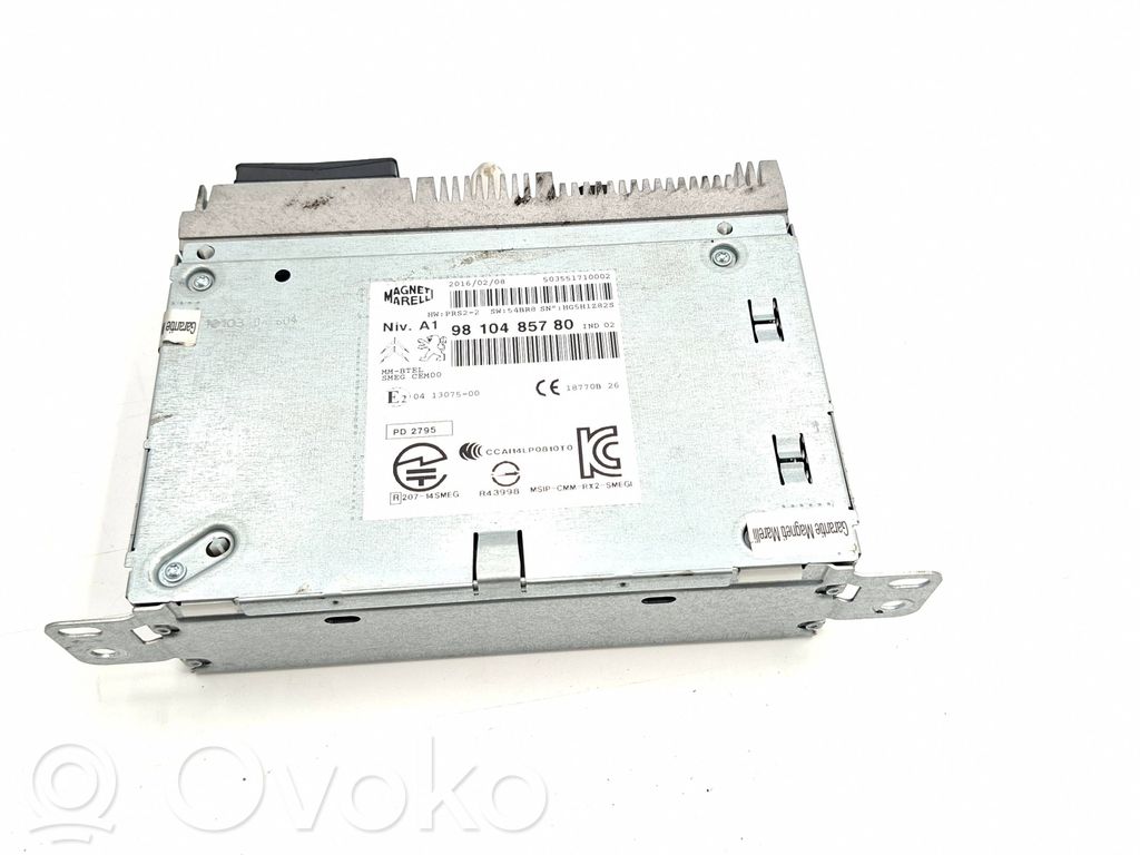 Citroen C4 II Picasso Panel / Radioodtwarzacz CD/DVD/GPS 