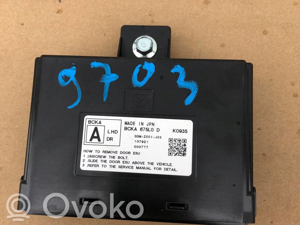 Door control unit/module   BCKA675L0D