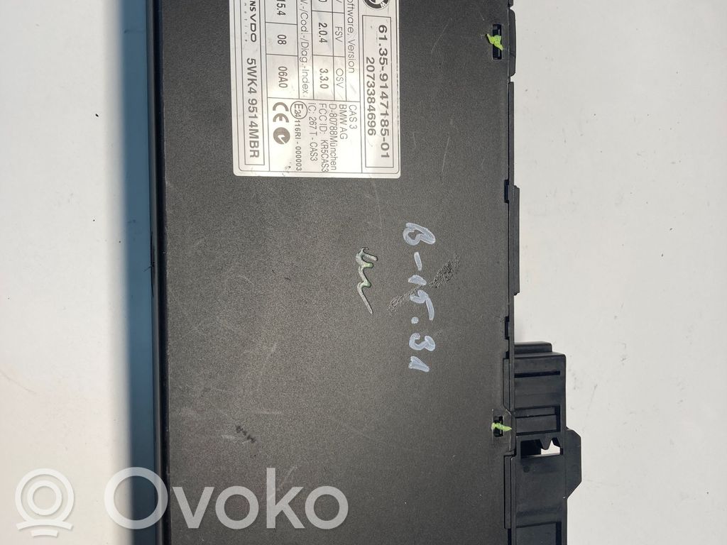 BMW 5 E60 E61 CAS control unit/module 