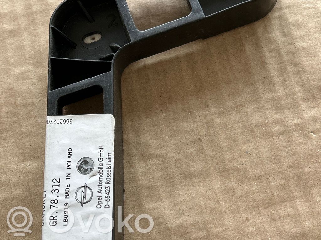 Opel Corsa D Aizmugurējā bufera montāžas kronšteins 