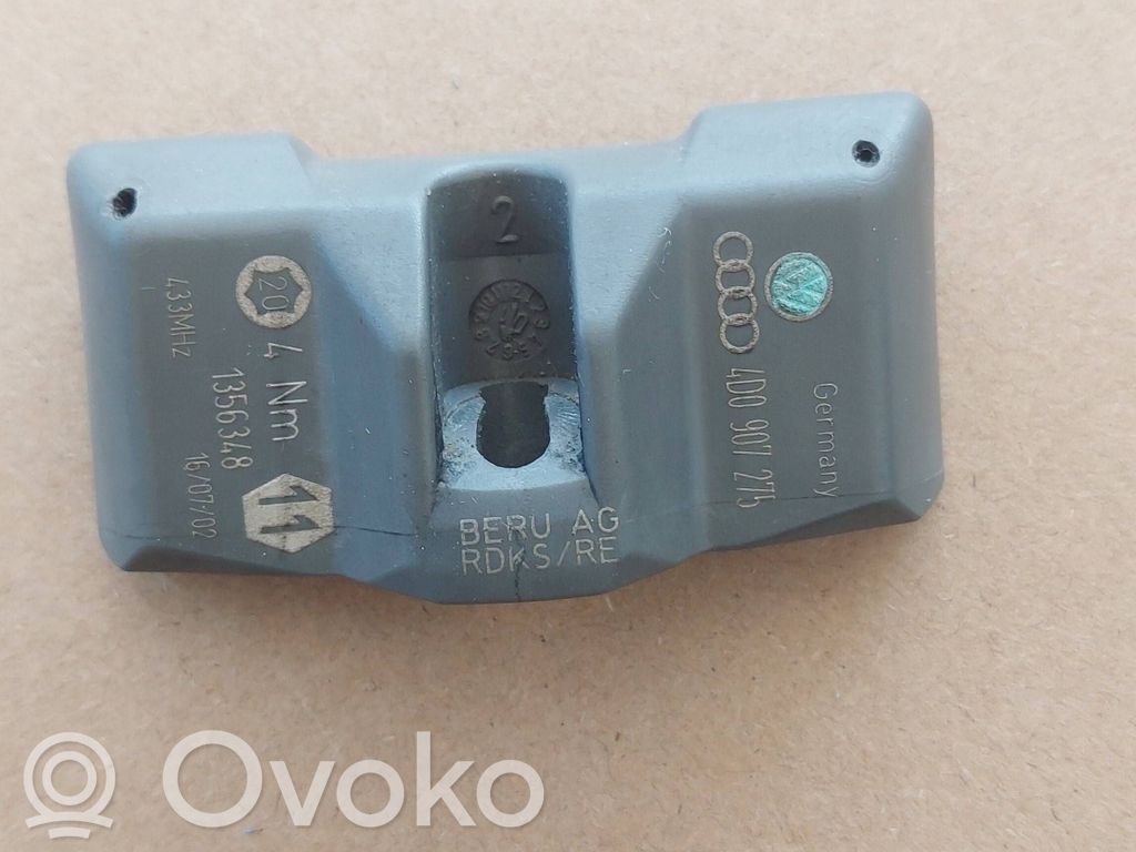 Audi A6 S6 C6 4F Sensor de presión del neumático 