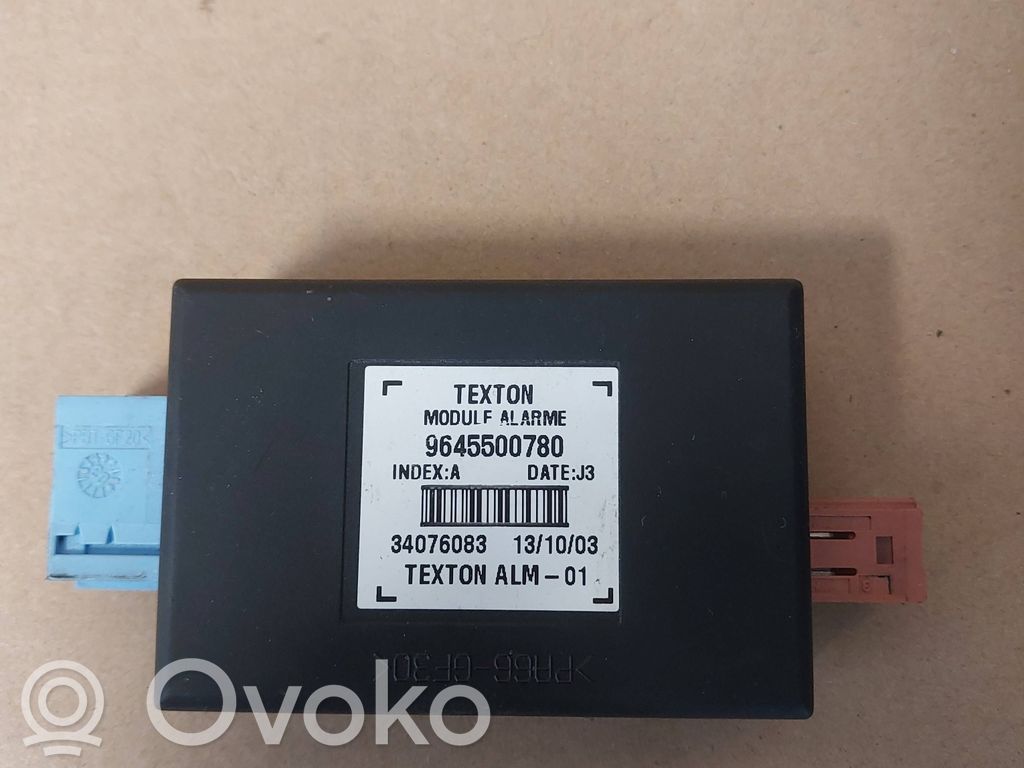 Peugeot 307 Alarm control unit/module 