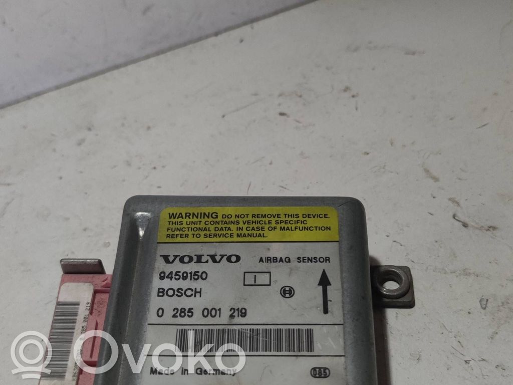 Volvo S70  V70  V70 XC Airbag control unit/module 
