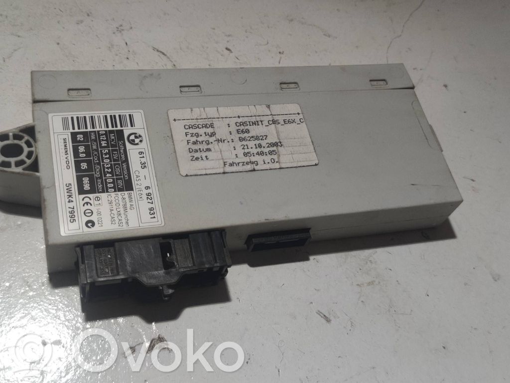 BMW 5 E60 E61 CAS control unit/module 