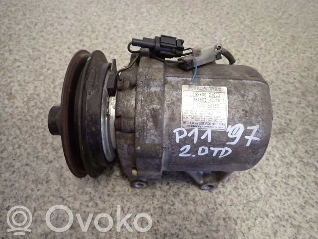 Nissan Primera Kompresor / Sprężarka klimatyzacji A/C 
