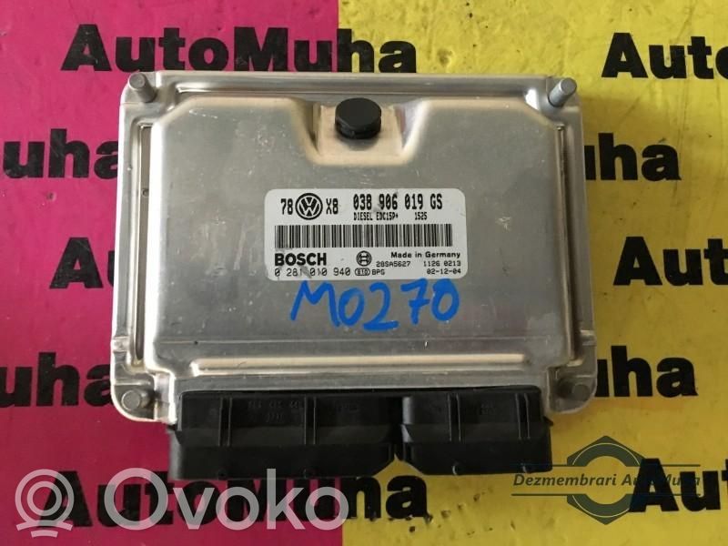 Engine control unit/module ECU   0281010940,038906019GS,11260213,28SA5627