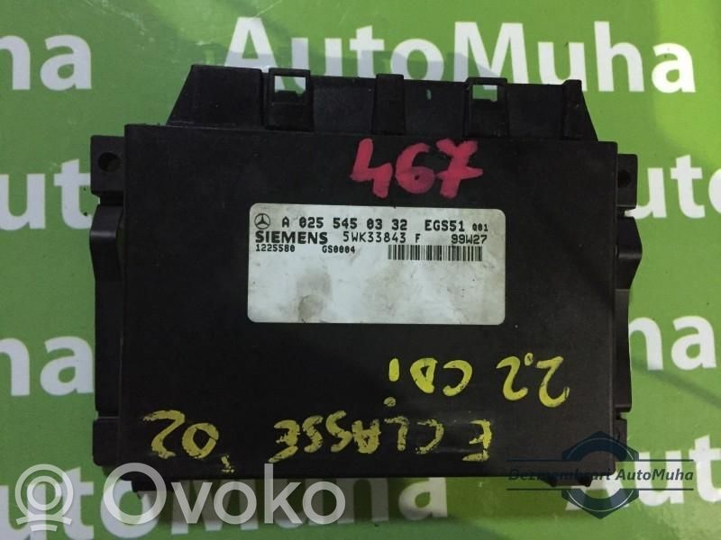 Gearbox control unit/module   5WK33843,A0255450332