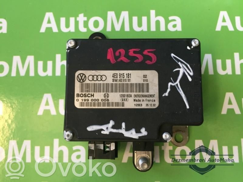 Audi A8 S8 D3 4E Comfort/convenience module 
