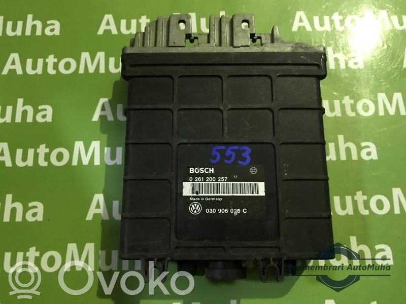 Engine control unit/module ECU   0261200257,030906026C