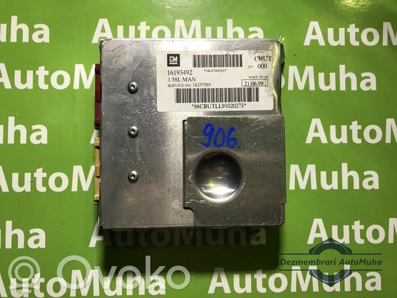 Engine control unit/module ECU   158LMAN,16193492,16257069,CBUT000