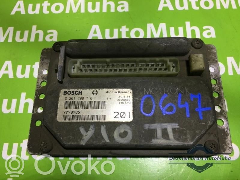 Lancia Y10 Unidad de control/módulo ECU del motor 