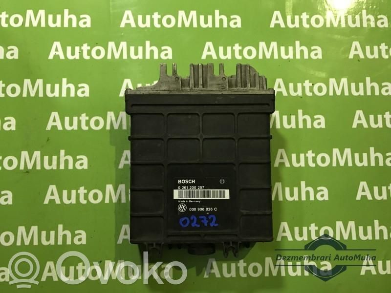 Engine control unit/module ECU   0261200257,030906026C