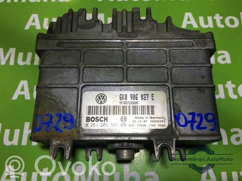 Engine control unit/module ECU   0261204593,26SA5003,6K0906027E