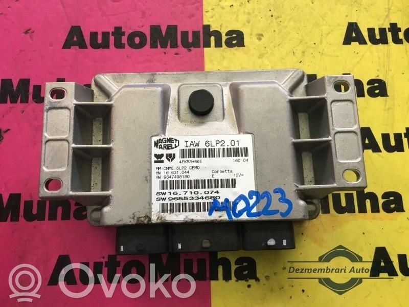Engine control unit/module ECU   16631044,16710074,83717906,9647498180,9655334680,IAW6LP201