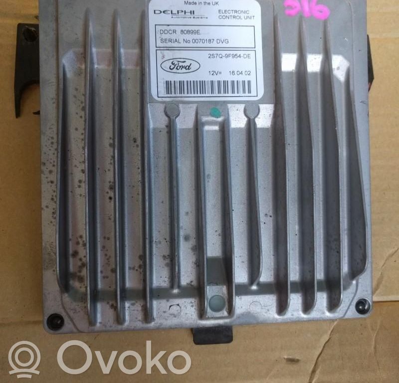 Engine control unit/module ECU   2S7Q9F954DE