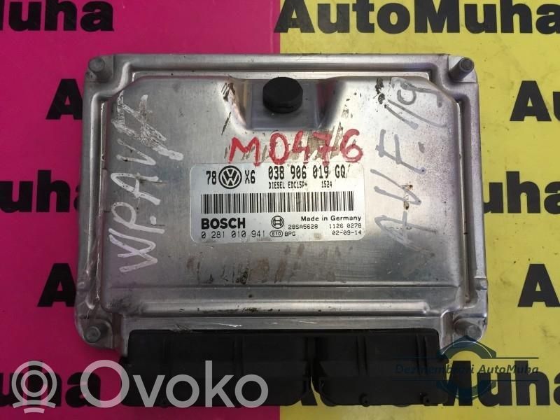 Engine control unit/module ECU   0281010941,038906019GQ,1039S01450,11261011