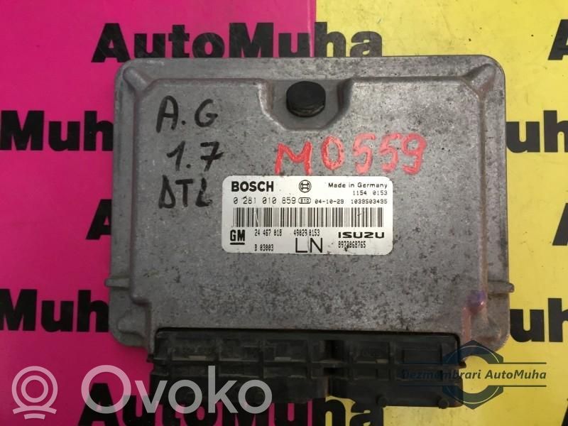 Opel Astra H Engine control unit/module ECU 