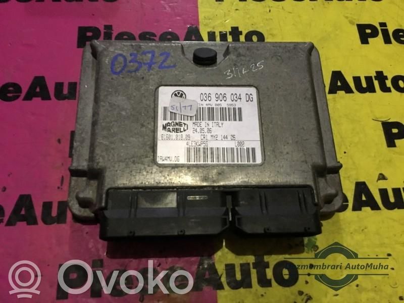 Engine control unit/module ECU   036906034DG,4MV005,4MV0055953,4MVDG,6160101809,ALE3KWP5G,CR1MY214406,IAW4MVDG